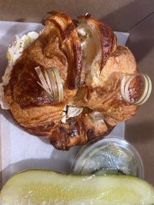 Roast Chicken Salad Croissant